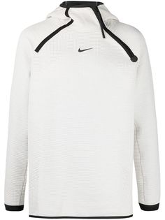 Nike худи асимметричного кроя на молнии