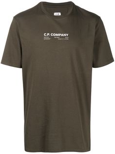 C.P. Company футболка с графичным принтом