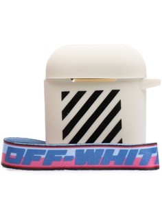 Off-White футляр для Airpod в полоску