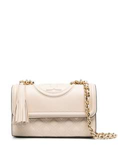 Tory Burch стеганая сумка через плечо с тиснением