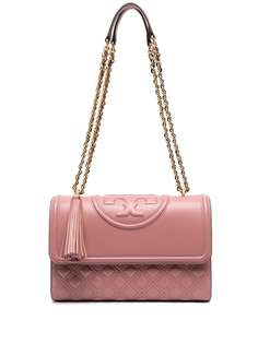 Tory Burch стеганая сумка через плечо с тиснением