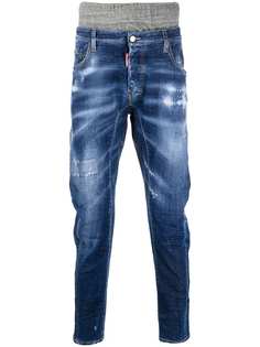 Dsquared2 джинсы с эффектом потертости