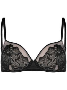 Calvin Klein бюстгальтер с уплотненными чашками и кружевом