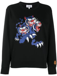 Kenzo толстовка Three Tigers из коллаборации с Kansai Yamamoto