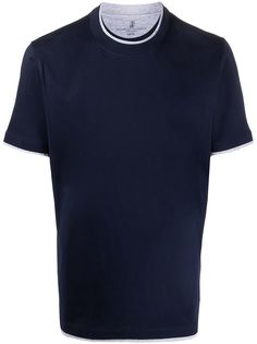 Brunello Cucinelli многослойная футболка