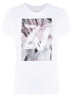 Zadig&Voltaire футболка Zoe с фотопринтом