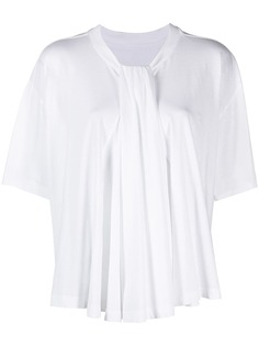 MM6 Maison Margiela футболка со сборками