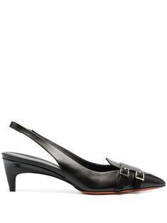 Santoni туфли с пряжками