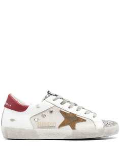 Golden Goose кроссовки с эффектом потертости
