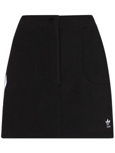 adidas юбка мини с вышитым логотипом