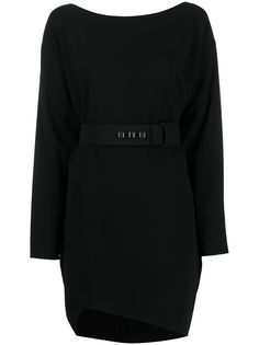 Dsquared2 платье асимметричного кроя с поясом