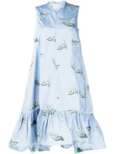 RED Valentino расклешенное платье May Lily