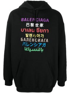 Balenciaga худи с логотипом