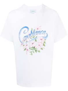 Casablanca футболка с логотипом