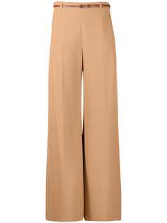 Chloé широкие брюки с завышенной талией