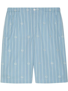 Gucci шорты с контрастными полосками