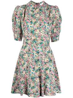 See by Chloé платье мини с цветочным принтом