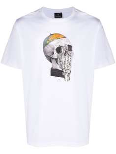 PS Paul Smith футболка с принтом Skull