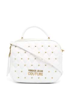 Versace Jeans Couture стеганая сумка-тоут с заклепками