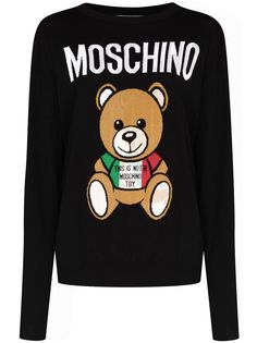 Moschino джемпер Italian Teddy Bear