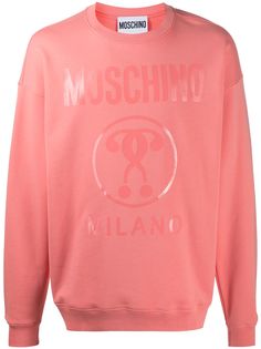 Moschino толстовка с логотипом