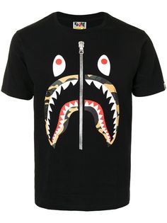A BATHING APE® футболка 1st Camo с принтом