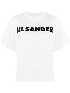 Jil Sander футболка с логотипом