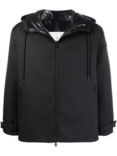Moncler куртка на молнии с капюшоном
