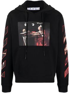 Off-White худи с принтом Caravaggio