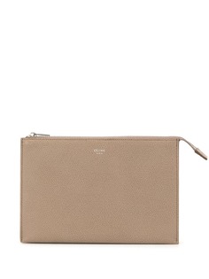 Céline Pre-Owned клатч pre-owned с логотипом и молнией
