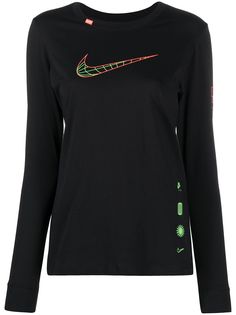 Nike футболка с принтом