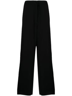 MM6 Maison Margiela брюки широкого кроя