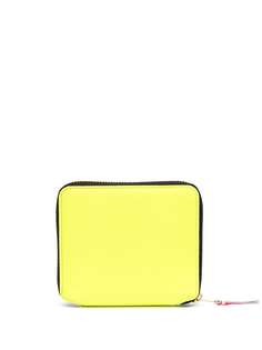 Comme Des Garçons Wallet кошелек Super Fluo с круговой молнией