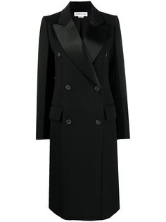 Victoria Beckham двубортное пальто миди