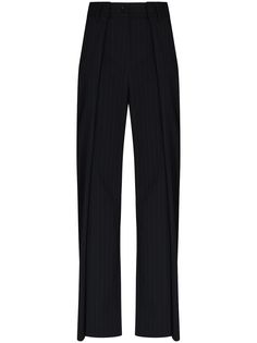 MM6 Maison Margiela брюки в тонкую полоску