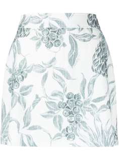 See by Chloé платье мини с принтом Spring Fruits