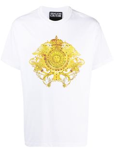 Versace Jeans Couture футболка с короткими рукавами и принтом Baroque