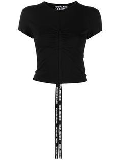 Versace Jeans Couture футболка со сборками