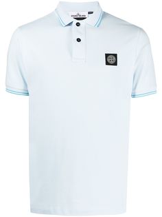 Stone Island рубашка поло с логотипом