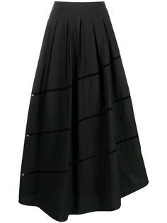 Brunello Cucinelli юбка асимметричного кроя с вырезами