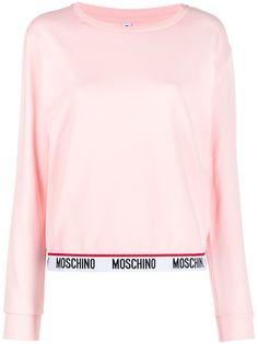 Moschino толстовка с логотипом