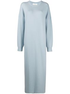 extreme cashmere длинное платье-свитер