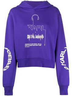 Karl Lagerfeld худи с логотипом
