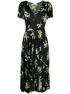 RED Valentino платье May Lily с принтом