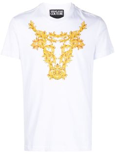 Versace Jeans Couture футболка Lunar с новогодним принтом