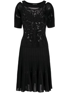 Ermanno Scervino платье с короткими рукавами