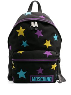 Moschino рюкзак с нашивками