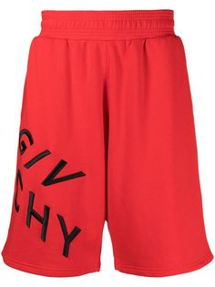Givenchy спортивные шорты с вышитым логотипом