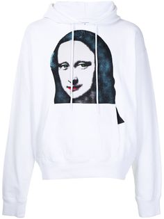 Off-White худи с принтом Monalisa