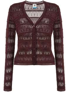 M Missoni кардиган с узором зигзаг